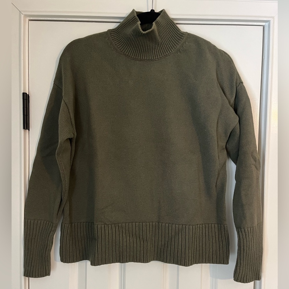 GAP Green Knit Turtleneck